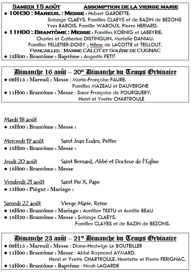 annonces 2026 08 15