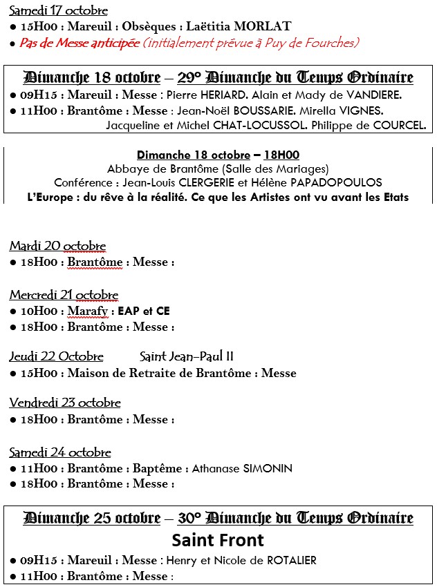 annonces 2026 10 17